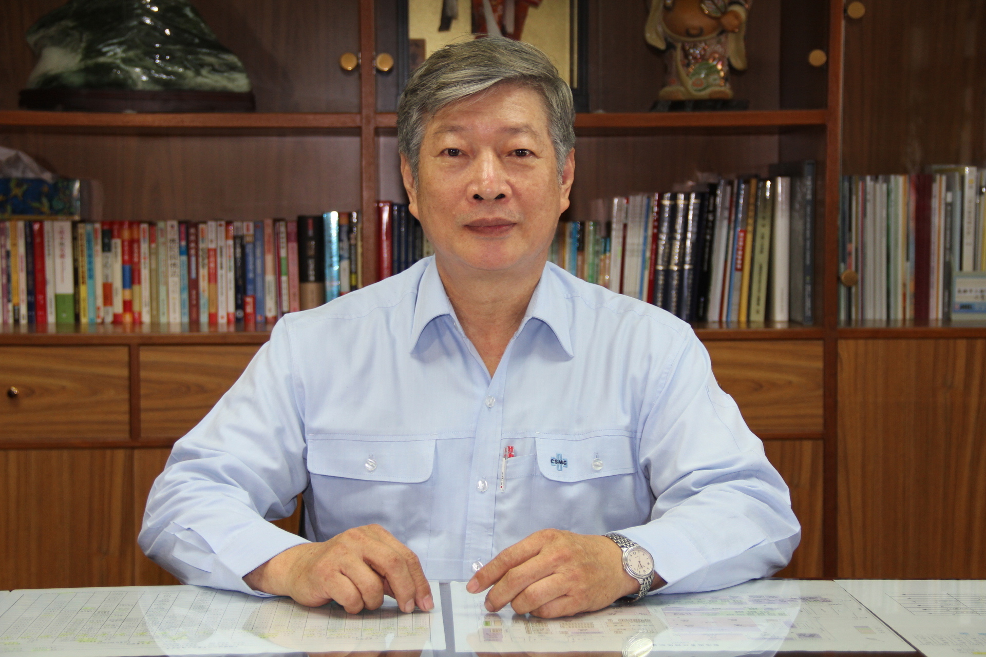 中鋼公司生產部門副總經理高東生先生兼任中鋼機械董事長