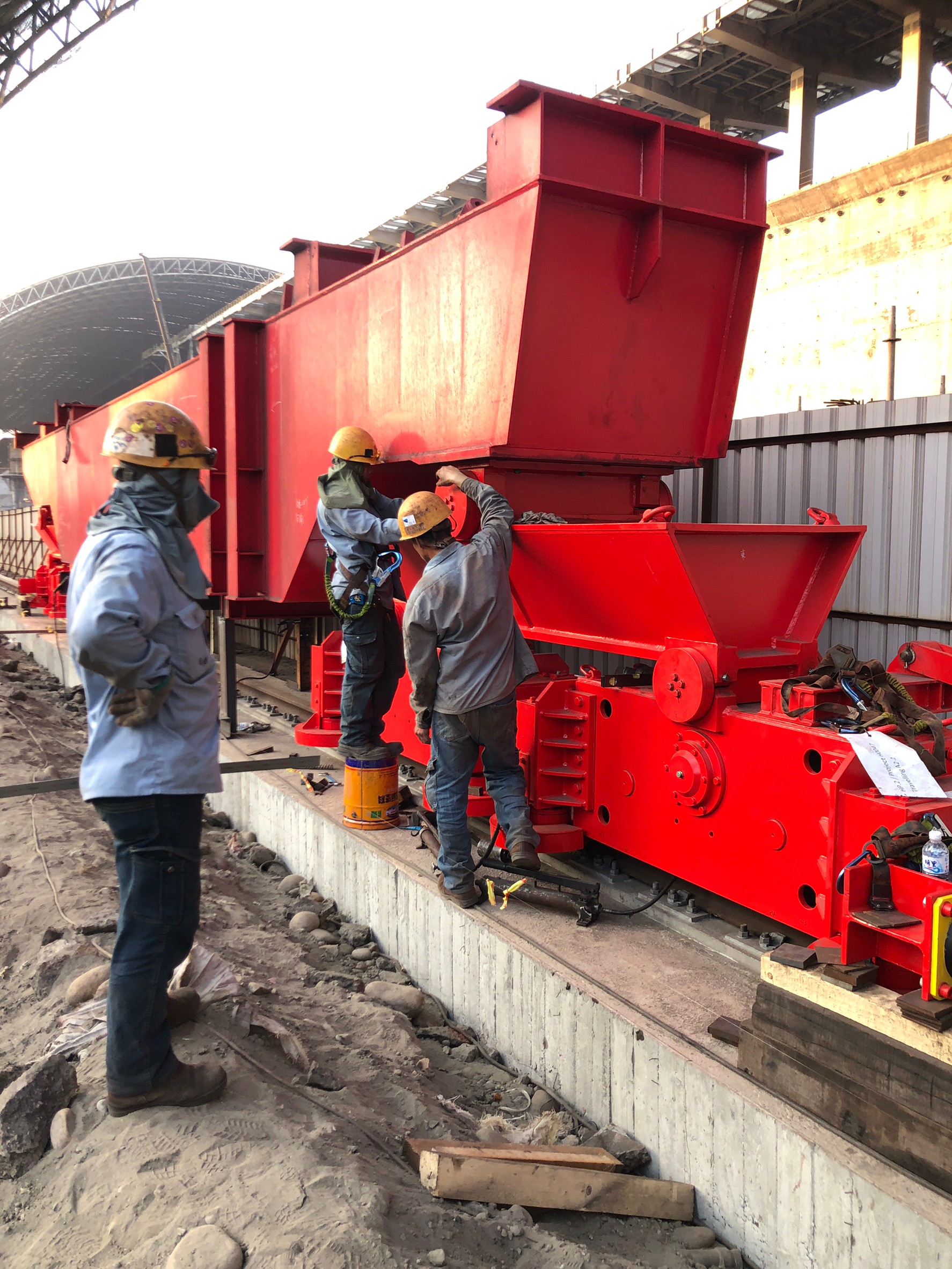 Head Girder and Wheel Units Ground Units