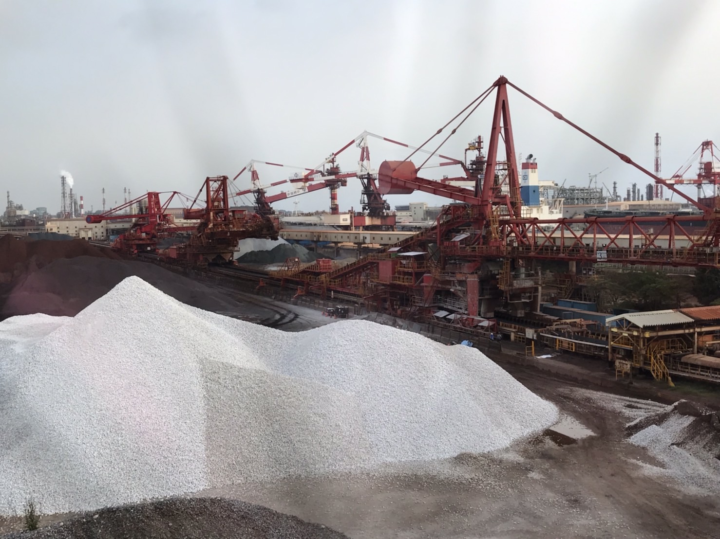 CSC Raw material storage yards