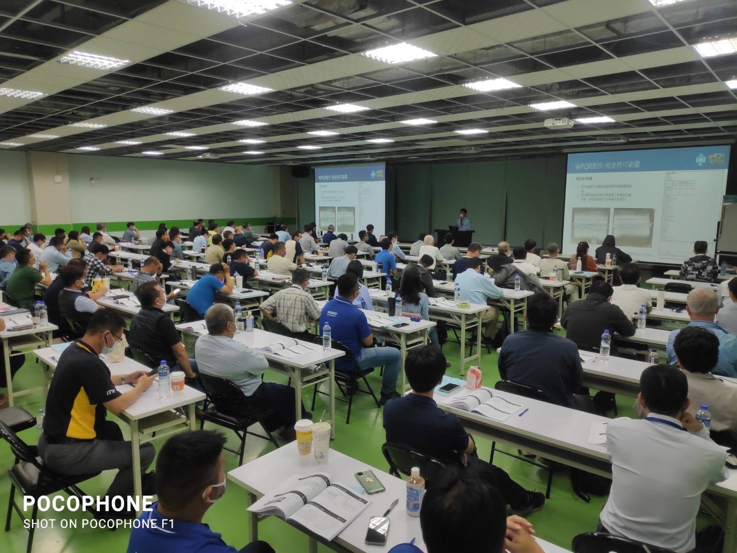 10/12, CSMC was again invited by Taiwan Welding Society for sharing “Welding Practices for Transition Pieces of Jacket Foundations.”