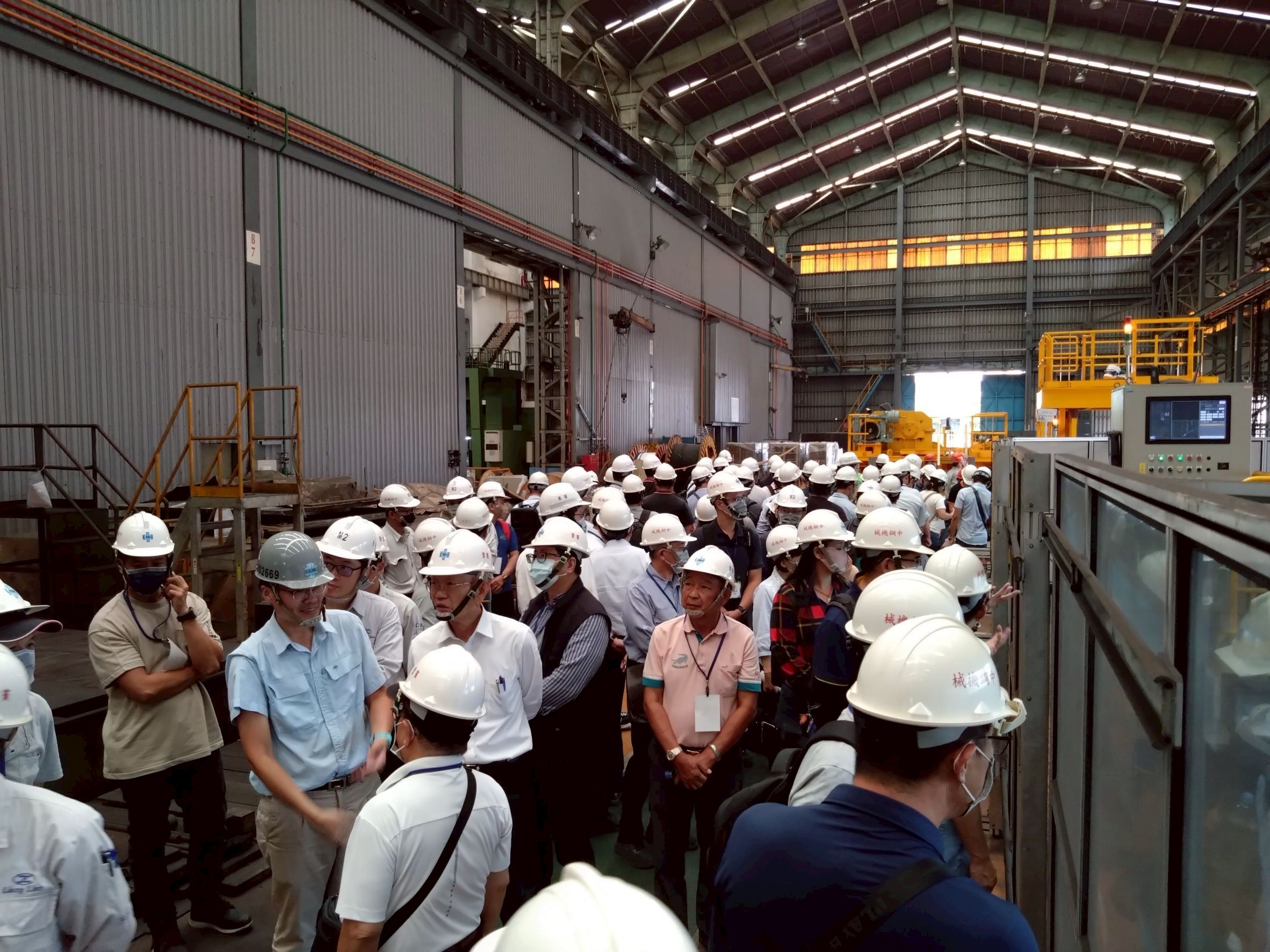 歡迎【台灣銲接學會】蒞臨中鋼機械參訪✦