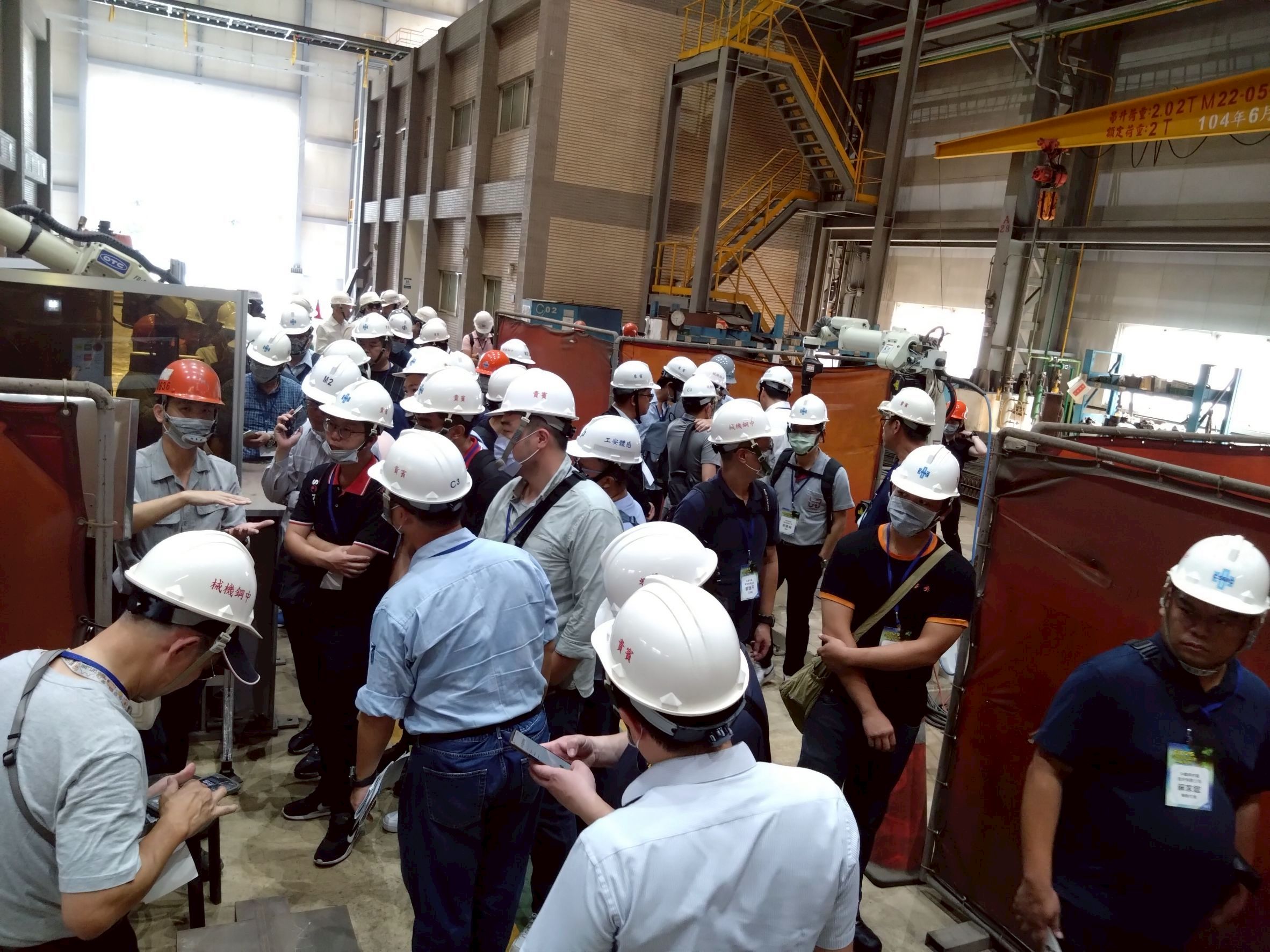 歡迎【台灣銲接學會】蒞臨中鋼機械參訪✦