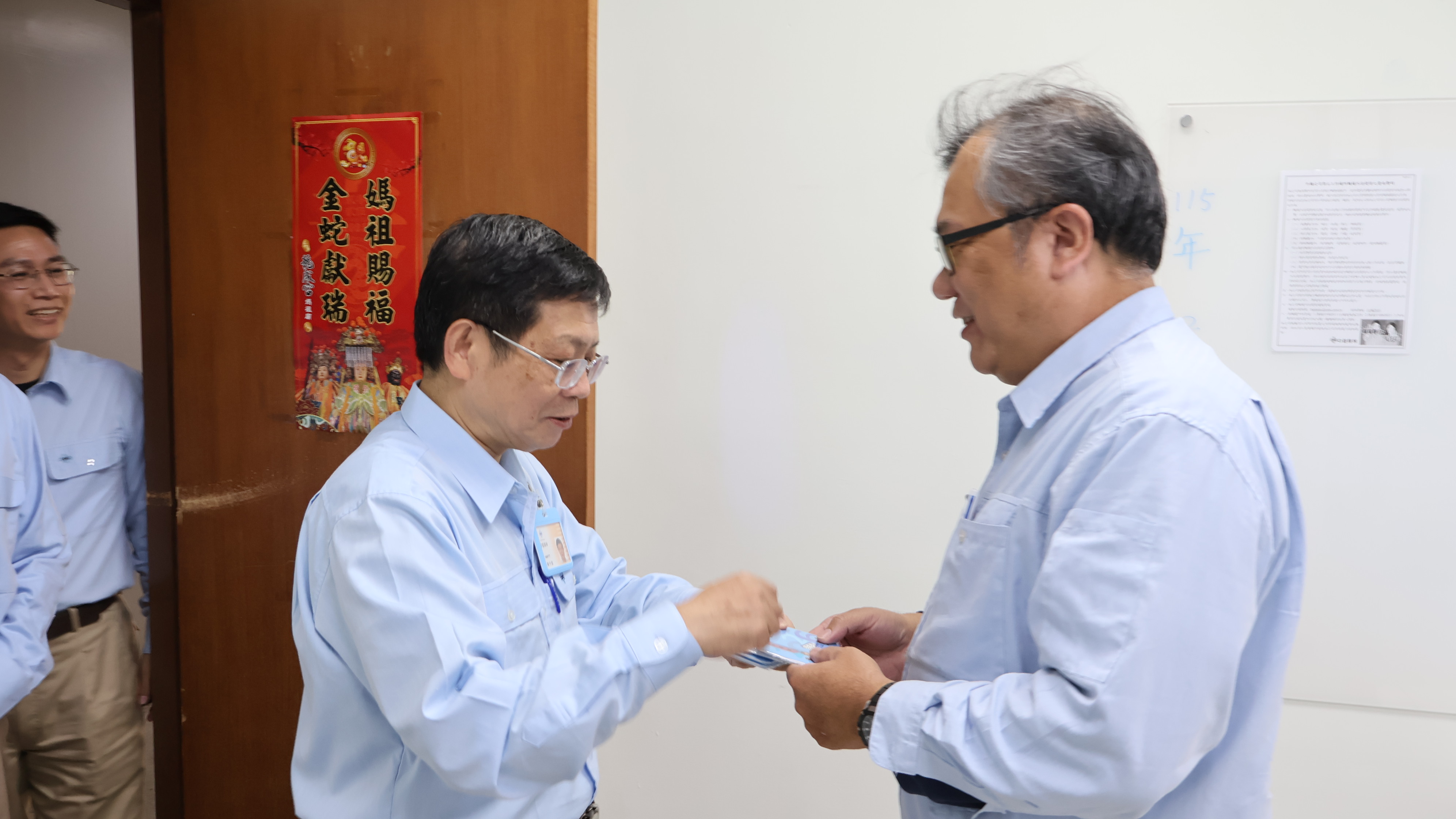 中機經營團隊新春拜年 ⟡.· 喜氣洋洋